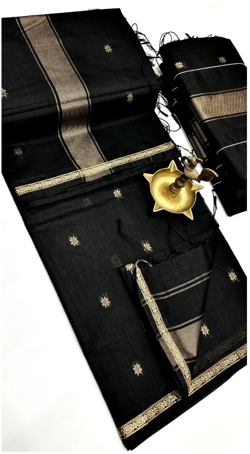 Maheswari Silk Cotton Sarees Premium silk cotton materials weaved