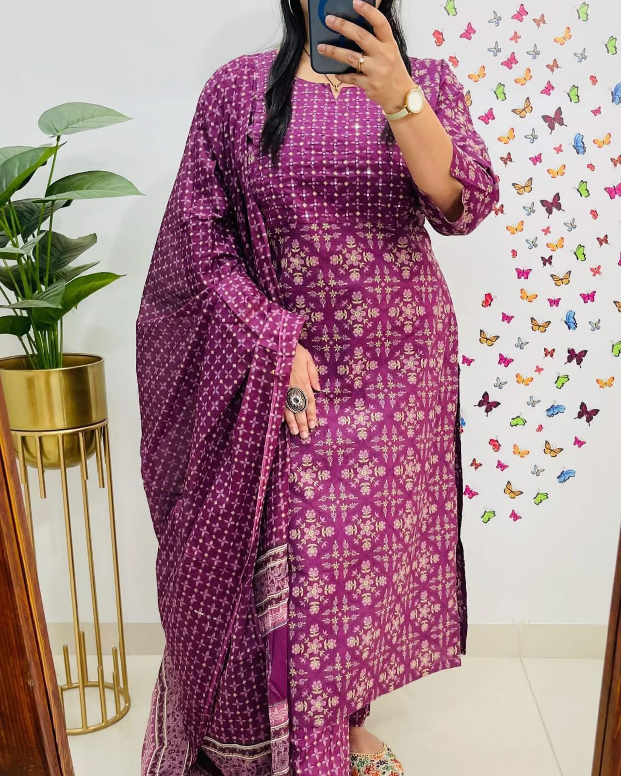 Premium 3-Piece Cotton Suite