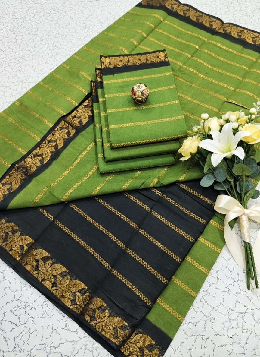 Premium Veldhari Pattu Cotton Saree